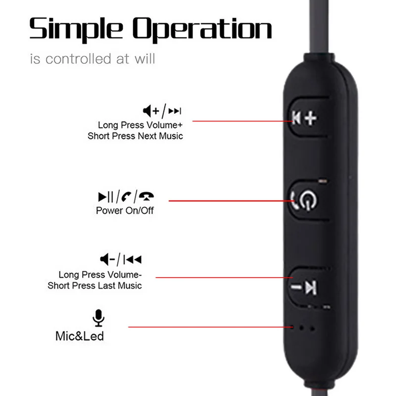 W13 отпечатков пальцев Touch Bluetooth 5 0 наушники беспроводные 4D стерео с активным
