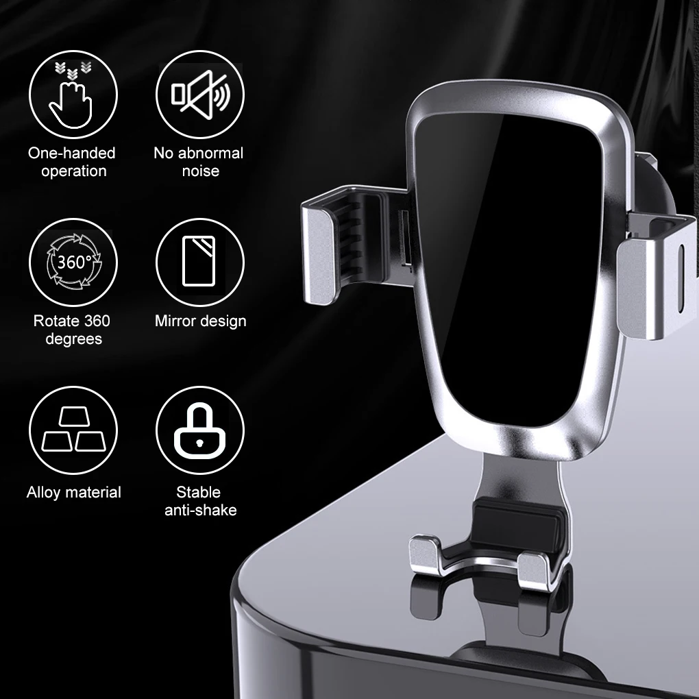 

360 Degrees Car Phone Holder Universal Smartphone Stands Car Rack Dashboard Support For Auto Grip Mobile Phone Fixed Bracket