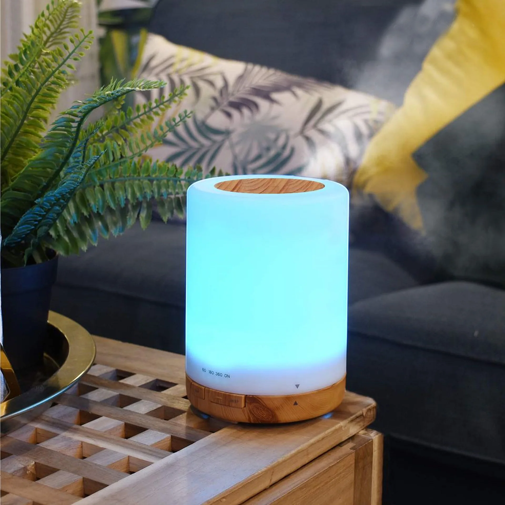 

Simple Ultrasonic Humidifier Household Mini 300ml Aroma Diffuser Air Atomizer