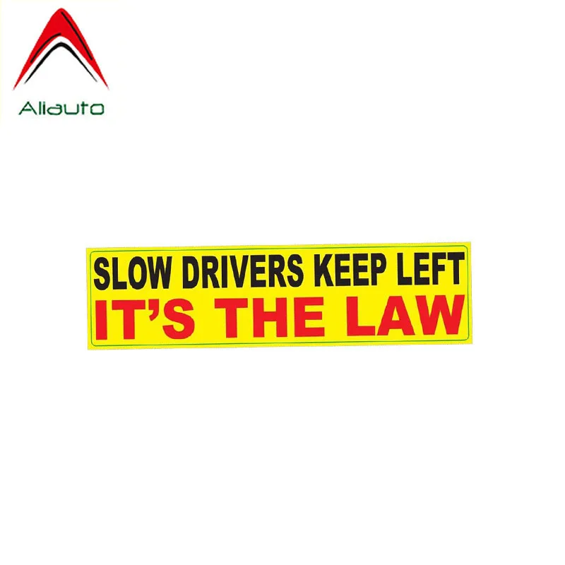 Алиавто предостережение автомобильная наклейка медленные водители должны