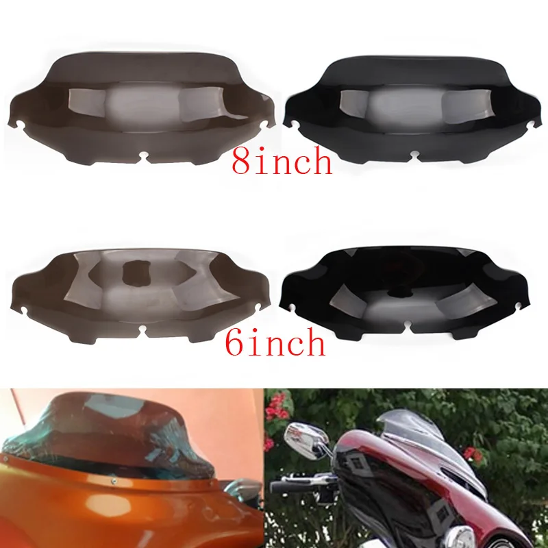 Обтекатель для лобового стекла мотоцикла 8/6 дюймов обтекатель из АБС-пластика