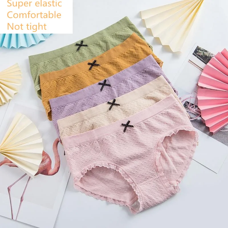 

New Women's Panties Sexy Breathable Mid-waist Panties Ladies Panties Girls Panties Hot Style In 2021 Sexy Panties Sexy Low Rise