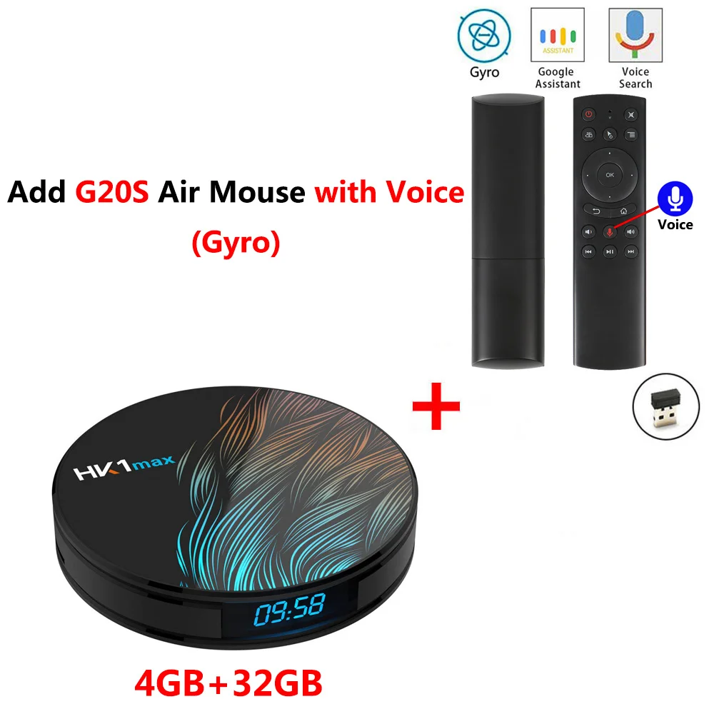 4GB 32GB add G20S HK1 MAX Smart tv Box Android 9,0 4 Гб ОЗУ 64 Гб 128 Гб ПЗУ RK3318 четырехъядерный процессор 2,4G 5G Wifi Bluetooth 4K HD телеприставка vs X96 H96 MAX - Цвет: 4GB 32GB add G20S