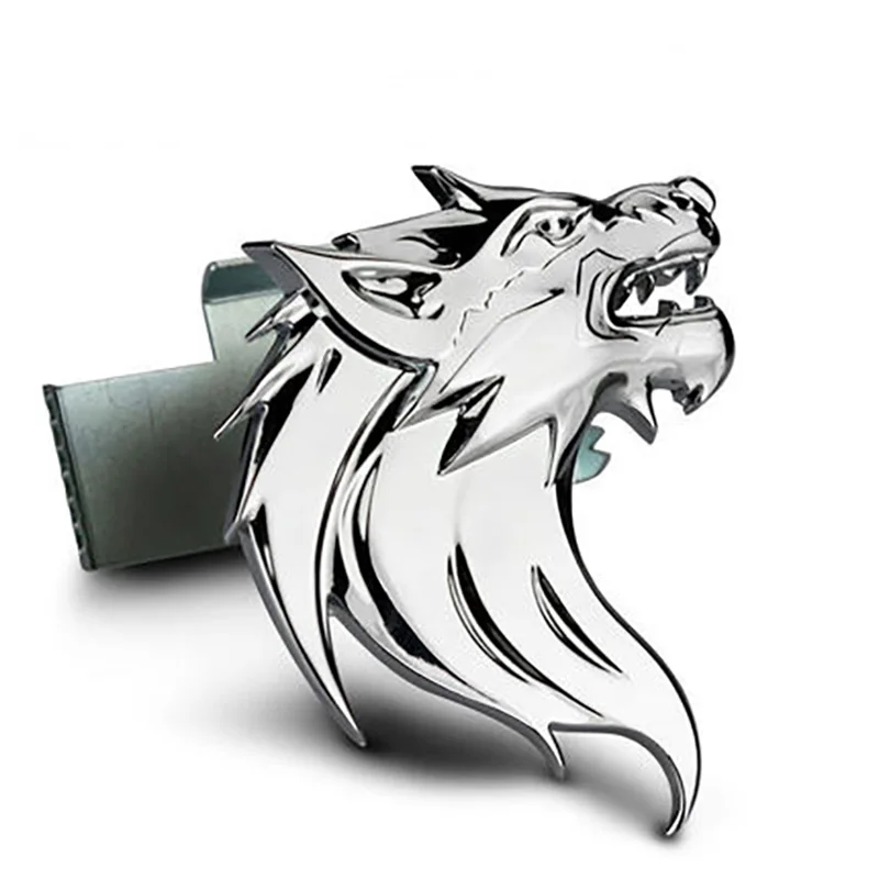 Значок Noizzy с головой волка на переднюю решетку радиатора значок символом тотема