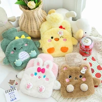 hot water bottle safety plush comfort detachable cold resistant ccartoon explosion proof portable winter hand warmer girl feet