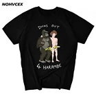 Мужские и женские футболки с коротким рукавом Evolution Dicks Uout для Harambe интересный дизайн