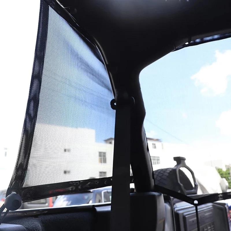 

Car Trunk Sunshade Cover Anti UV Sun Protect Insulation Net Accessories for Jeep Wrangler JL 2018-2021 4Doors