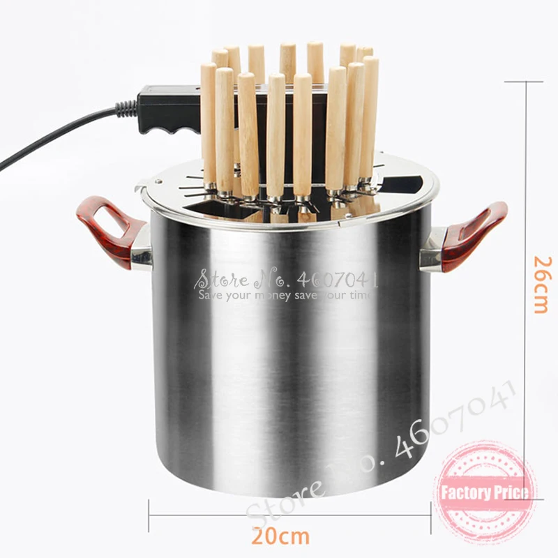 Бездымная горелка 2 в 1 гриль-жаровня для барбекю электрическая/угольная печь