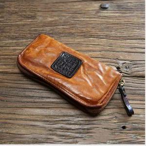 Мужские кошельки из натуральной кожи SIKU, модный мужской кошелек известного бренда