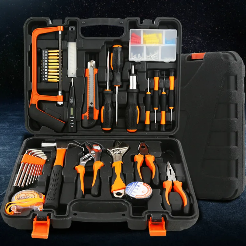 Portable Carpenter Tools Box Professional Wrench Garage Tools Box Set Multifunction Hardware Boite A Outils Home Repair DE50GJX