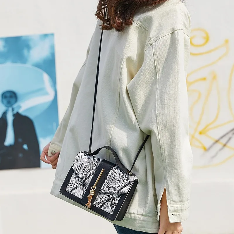 Женская сумка через плечо с клиньями маленькие сумки женская элегантная