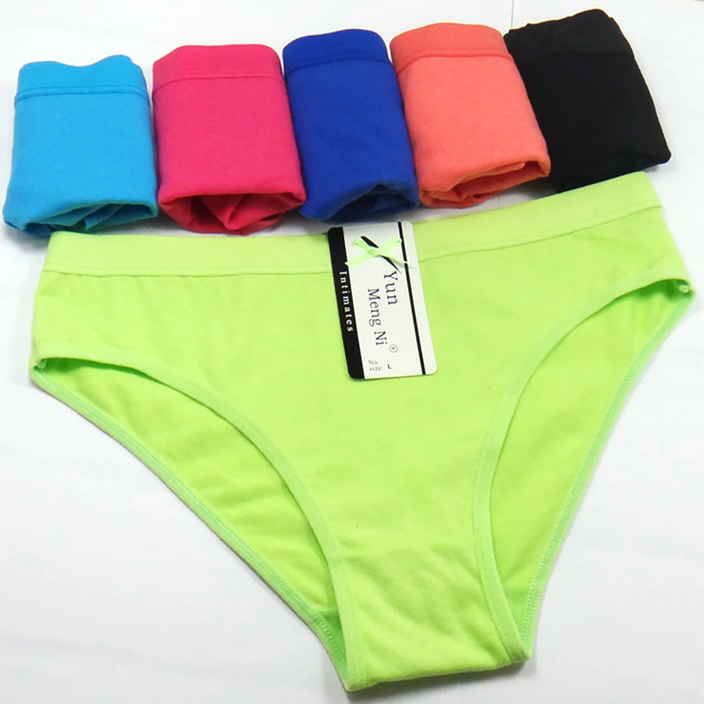 Alyowangyina 1-10 Pcs/lot Wholesale Women fashion Cotton Panties Female Underwear Lady panties Girl Briefs #RRTYRTY 89368 | Женская