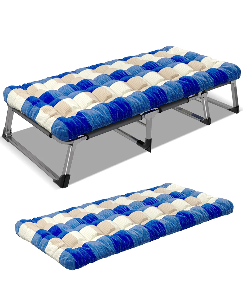 

Folding Bed Cotton Pad Office Lunch Bed Single Bed Siesta Bed Accompanying Bed Recliner Matching Mattress Chairs