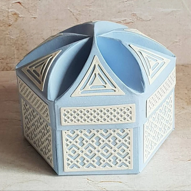 3D подарочные вырезные штампы в китайском стиле для сахарной коробки скрапбукинг