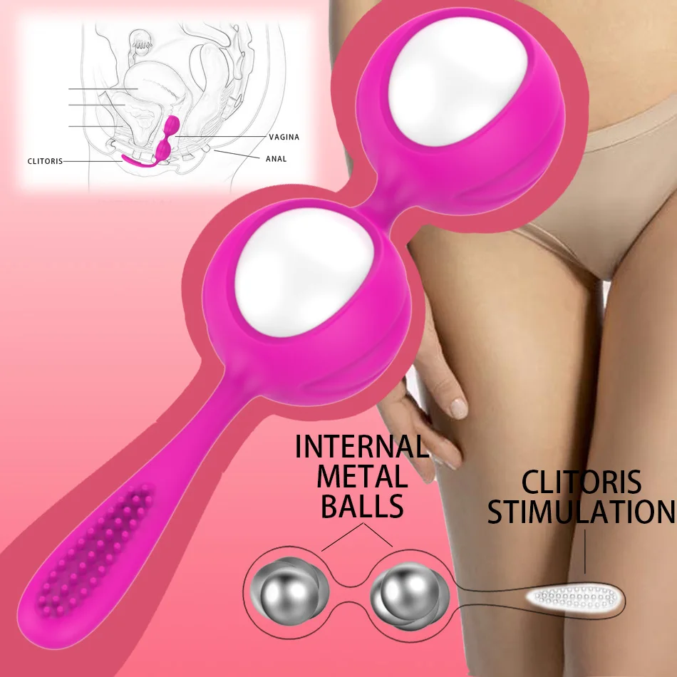 

Safe Silicone Smart Kegel Vagina Balls Egg Geisha Ben Wa Ball Tighten Exercise Machine Intimate Sex Toy for Woman Vagina Women