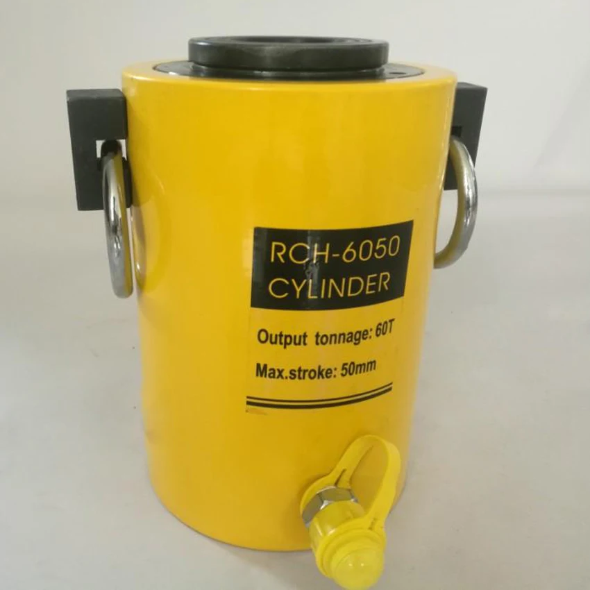 

1PC 60T 50mm RCH-6050 hydraulicjack,hydraulic hollow plunger jack,hollow plunger ram,hydraulic hollow cylinder