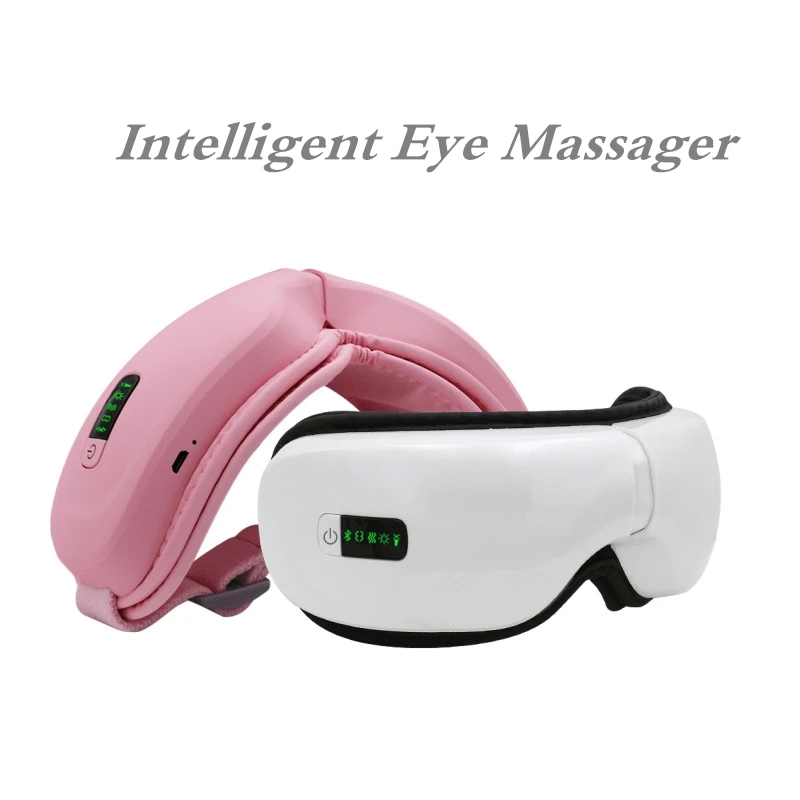 

Intelligent Eye Massager with Heat Vibration Air Pressure for Relieve Eye Strain Dry Eye Headaches Wireless Eye Massage Machine