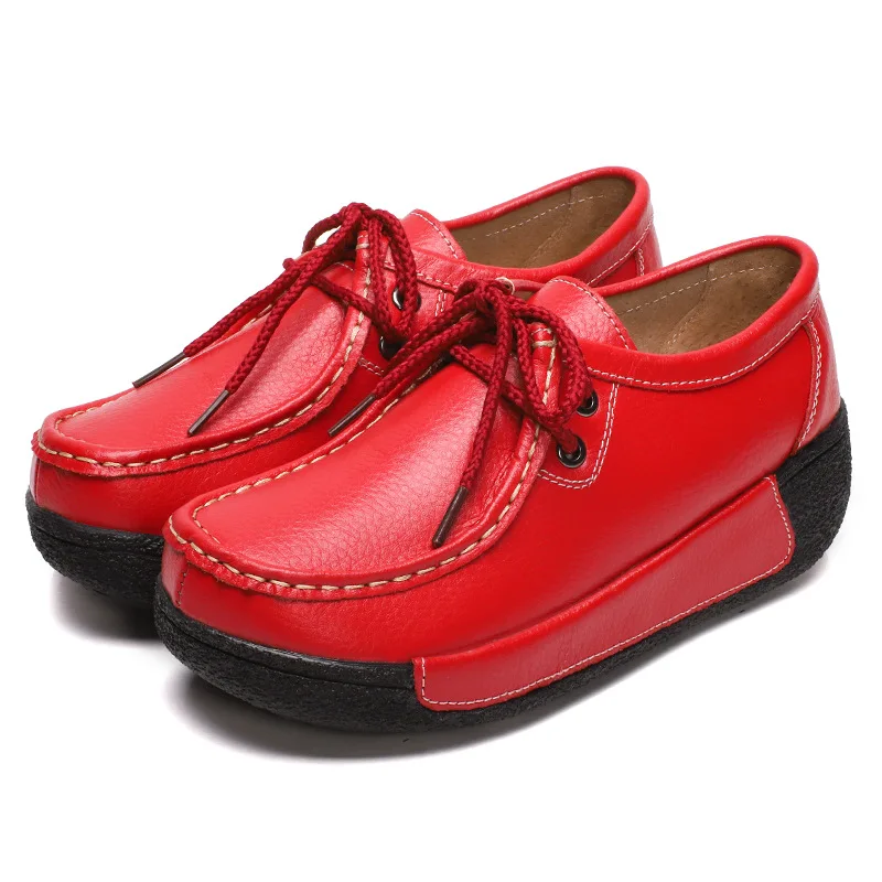 

hot8Women Boots Ankle Short Suede Lace Up Woman Shoes Autumn Ladies Zipper Casual Low Heels Sewing Female Fashion Booties 358