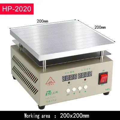 Светодиодный двойной цифровой термостат нагревательная платформа прессформа