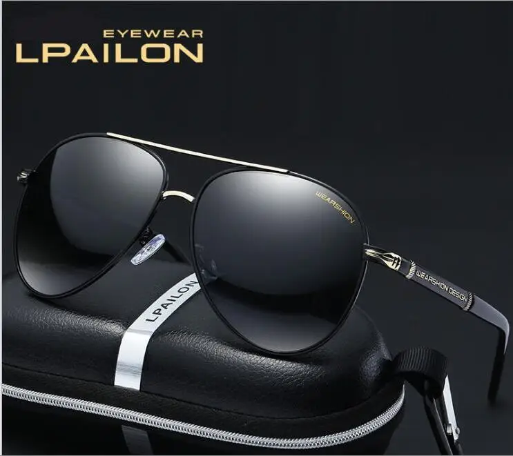 LPAILON новые мужские винтажные Модные солнцезащитные очки авиаторы
