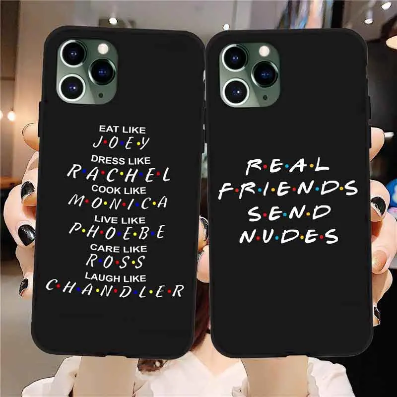 Чехол для телефона Friends qoutes центральный Perk Joey Rachel iphone 12 mini pro max 11 7 8 Plus 6s 6 XR XS X MAX Se how