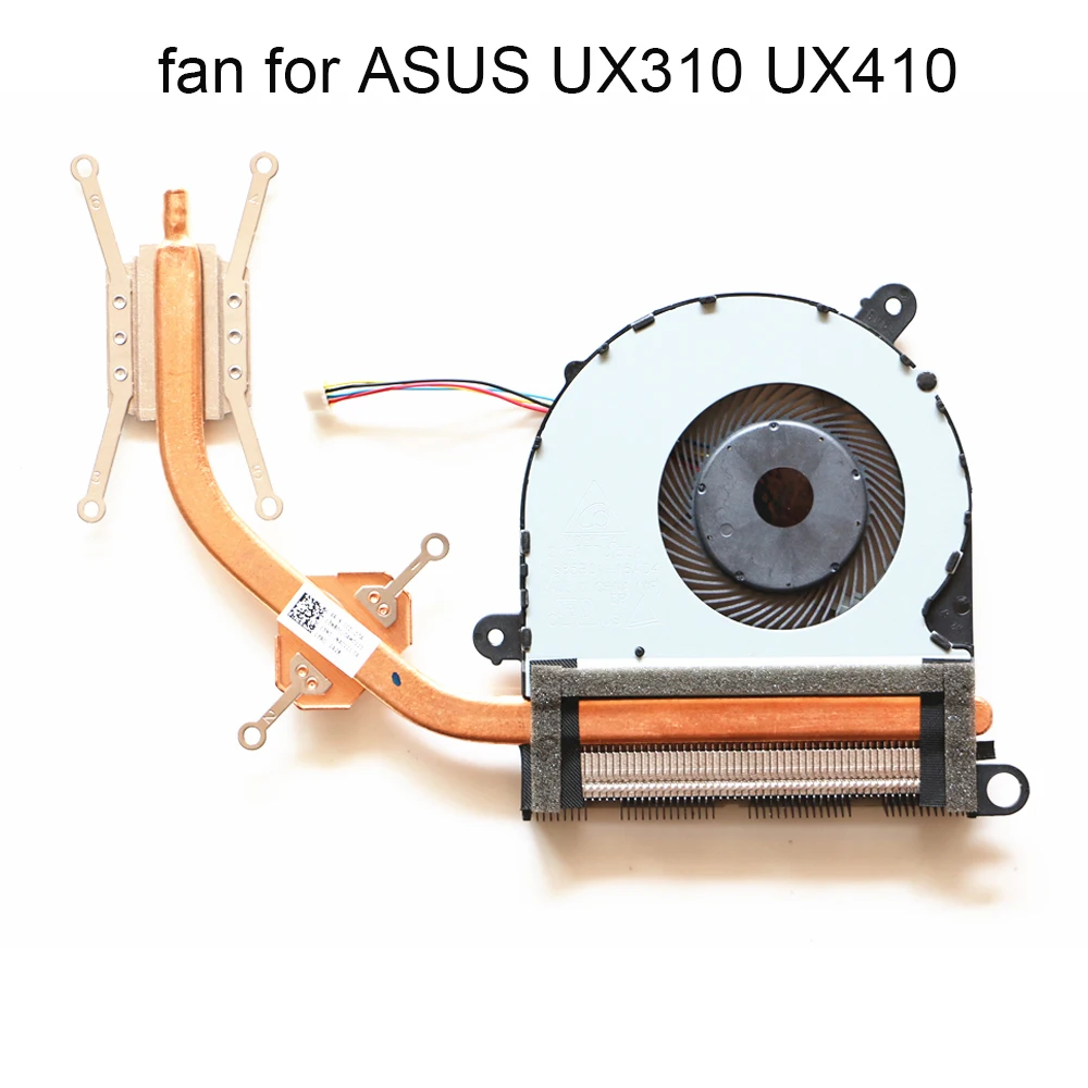 Ноутбук Процессор охлаждающий вентилятор для Asus Zenbook UX310 UF UX310UA UX310U UX410