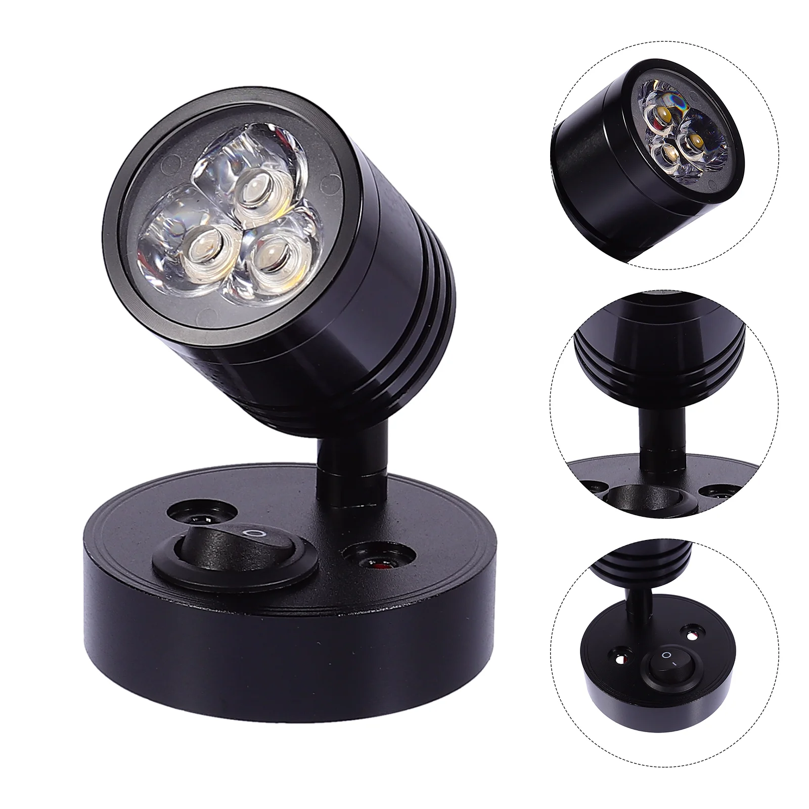 

1 шт. 12 В Гибкая настенная всасывающая лампа для яхты RV 12 В алюминиевая универсальная лампа