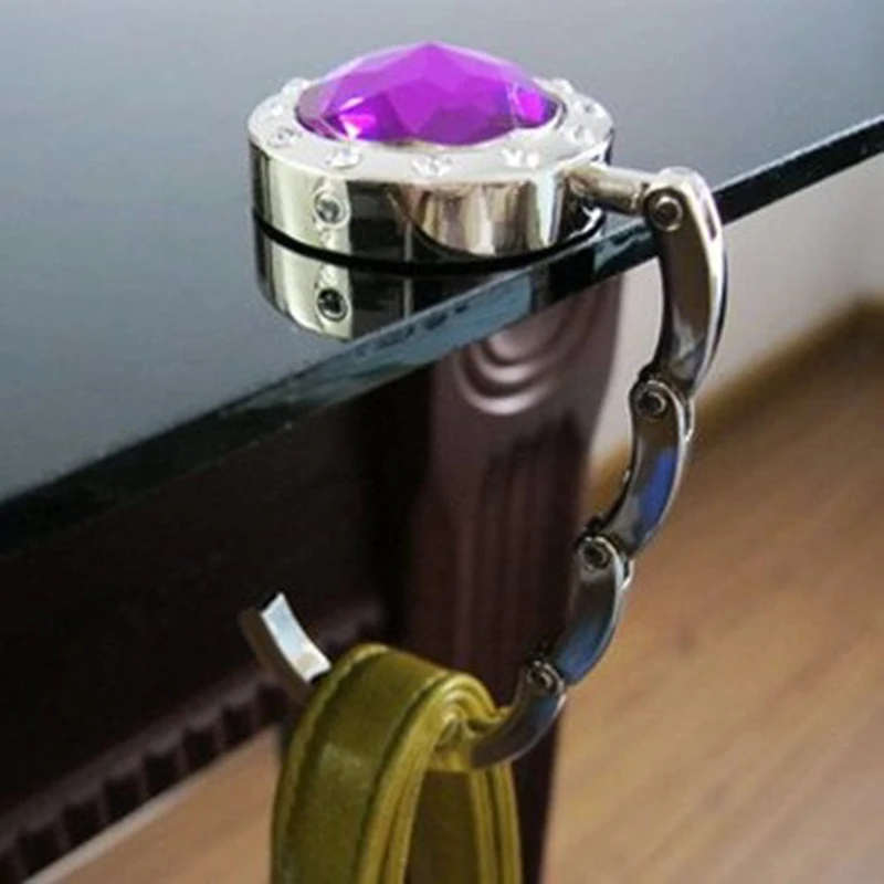 Волшебный крючок для сумок портативная складная вешалка Настольная