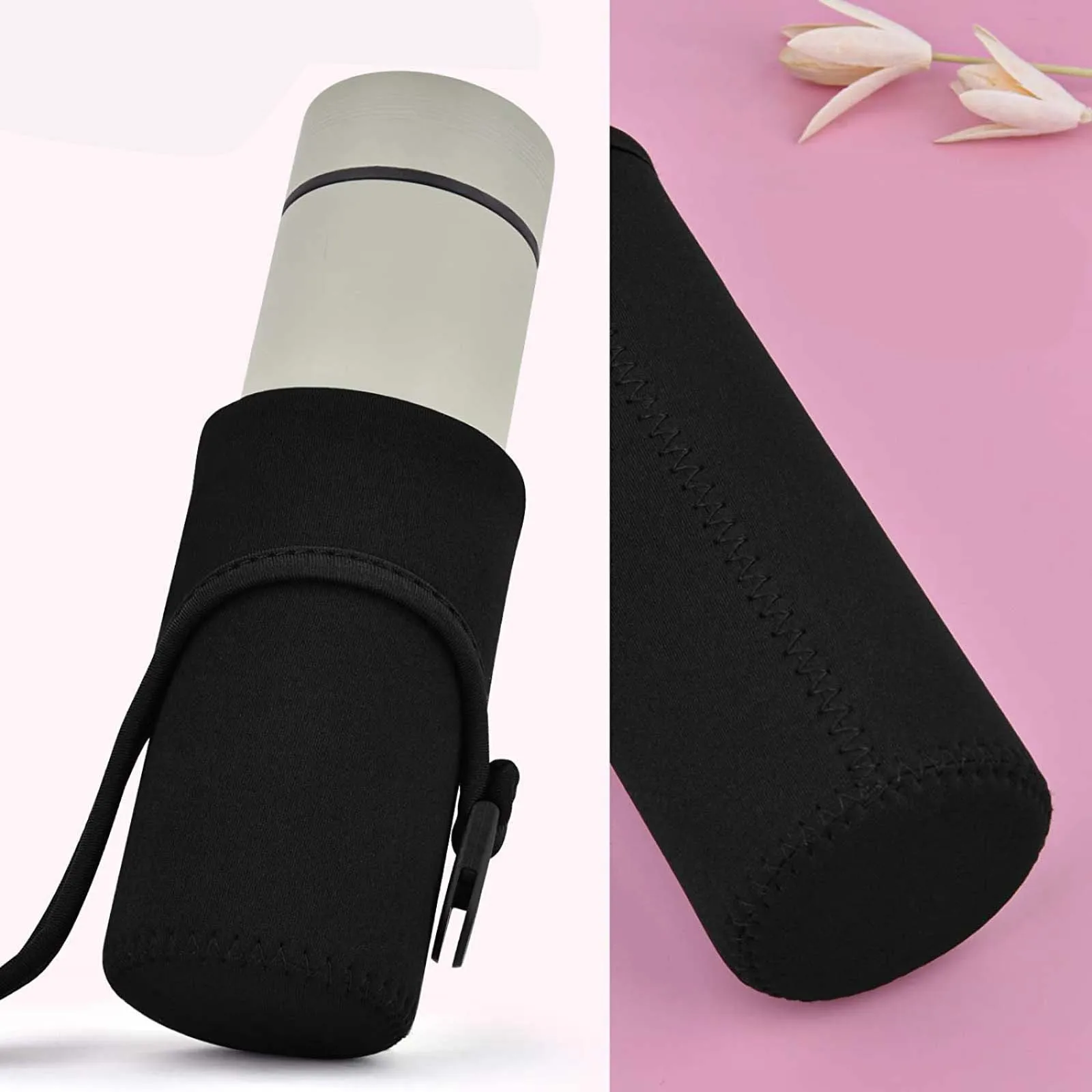 

Diving Cloth Water Cup Protective Cover Cup Cover Bottle Holder Case Thermal Bag For Camping Travel Hiking Portable Accessories