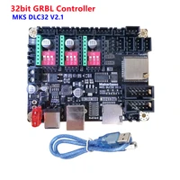 grbl 32 bit esp32 controller expansion card mks dlc32 v2 1 cnc shield breakout board 3 axis engraving machine upgrade parts