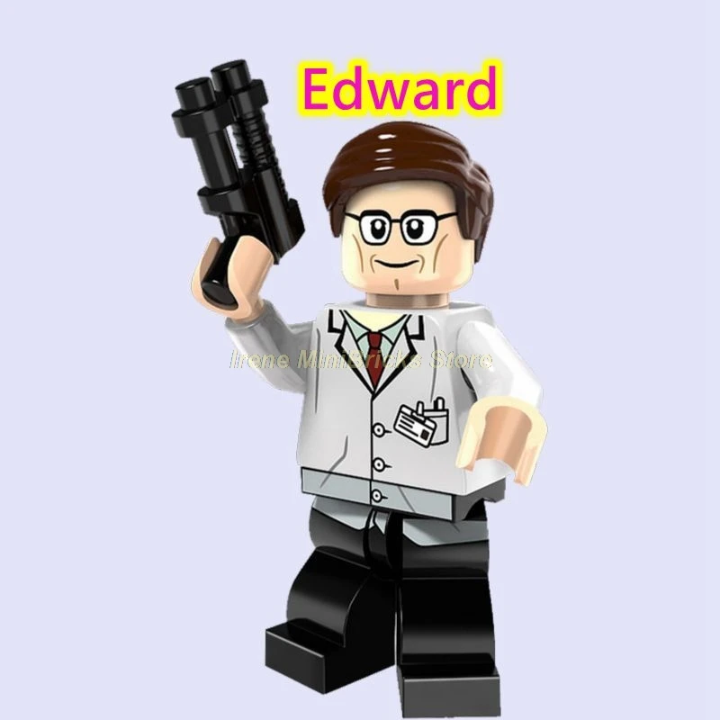 Edward Gotham Gordon Брюс Уэйн Бэтмен Marvel фильм железные человеческие Мстители эндгейм Acrion фигурки в Конструкторы Игрушки для детей DC - Цвет: Edward