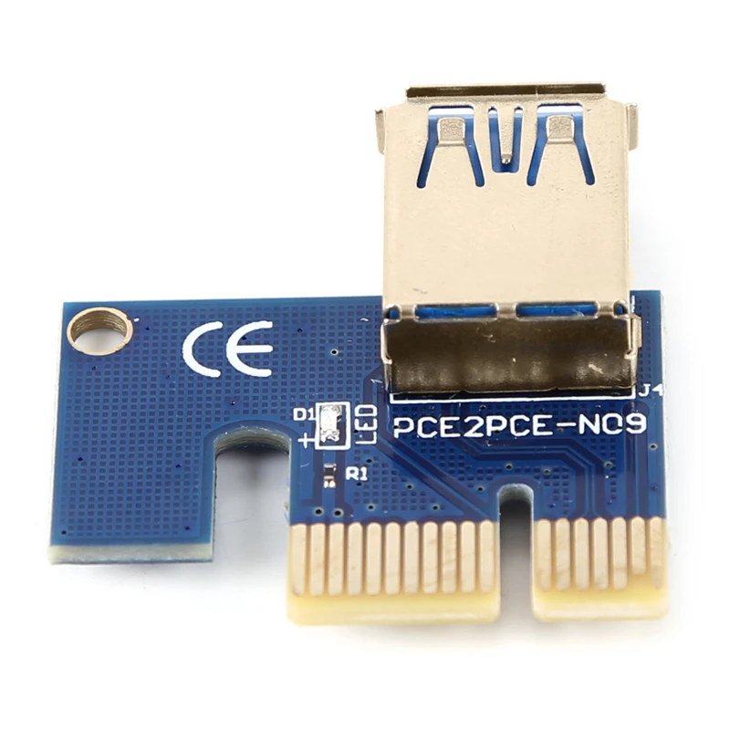 pci e 1x до 16x до usb3 0 компьютер добыча ра