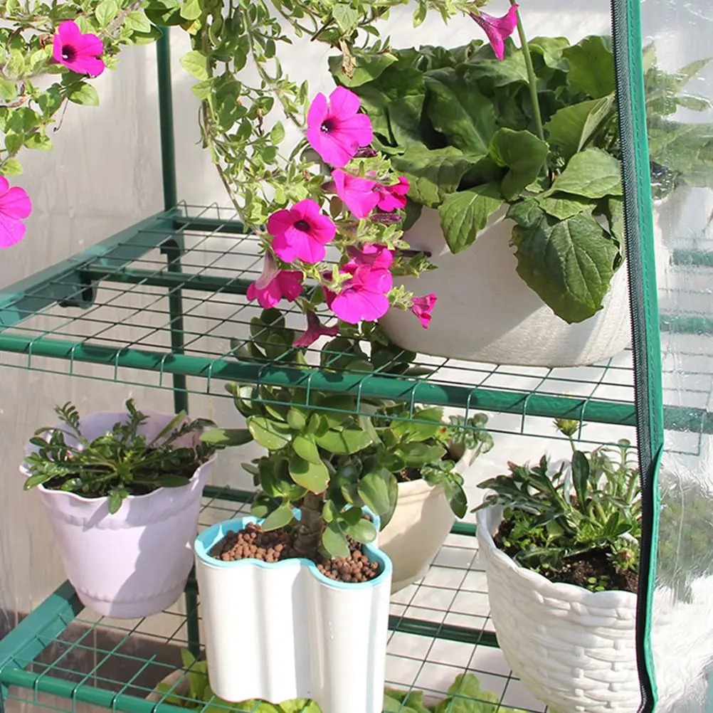 Мини стойка для теплицы портативная четырехслойная сада улицы и помещения