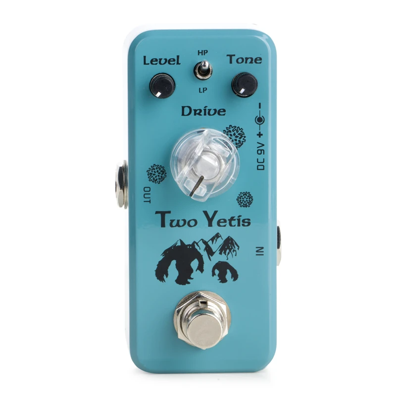 

Movall MP-316 Two Yetis Overdrive Guitar Effect Pedal Ultimate Drive Pedal True Bypass Electric Guitar Parts & Accessories