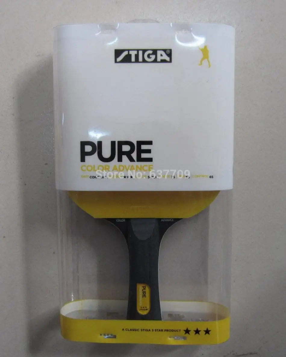 Оригинальные ракетки Stiga PURE для настольного тенниса прыщи с лезвием из резины