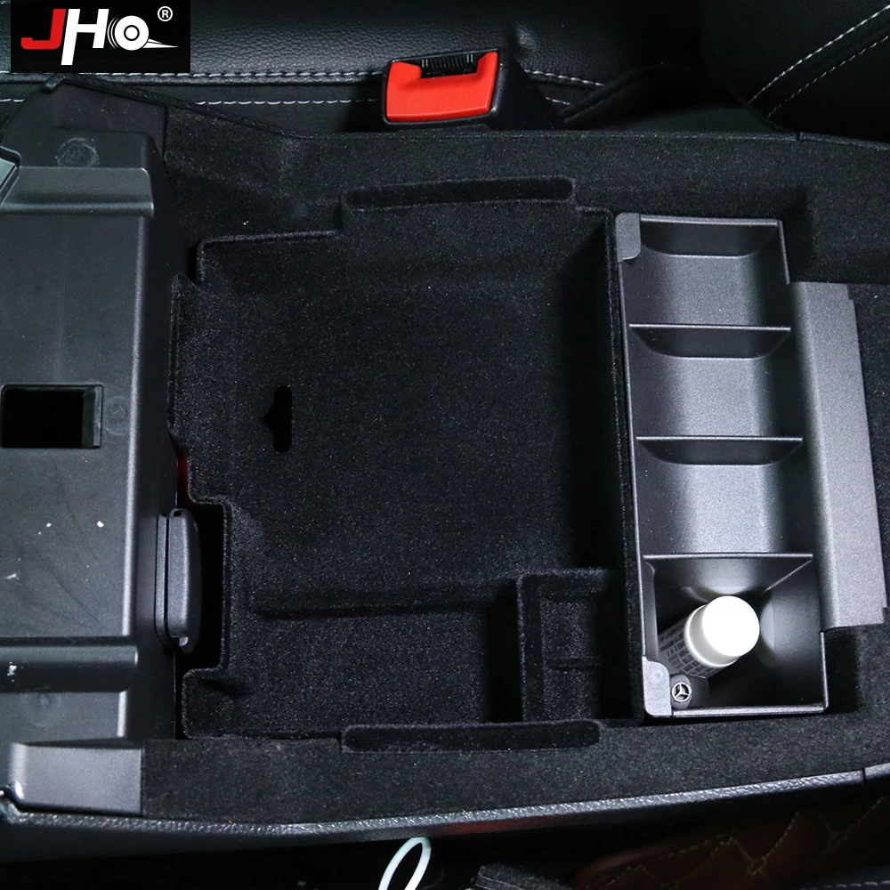 JHO Front Central Armrest Box Storage Tray For Ford Explorer 2011-2019 2018 2017 2015 2013 Car Organizer Container Accessories | Автомобили