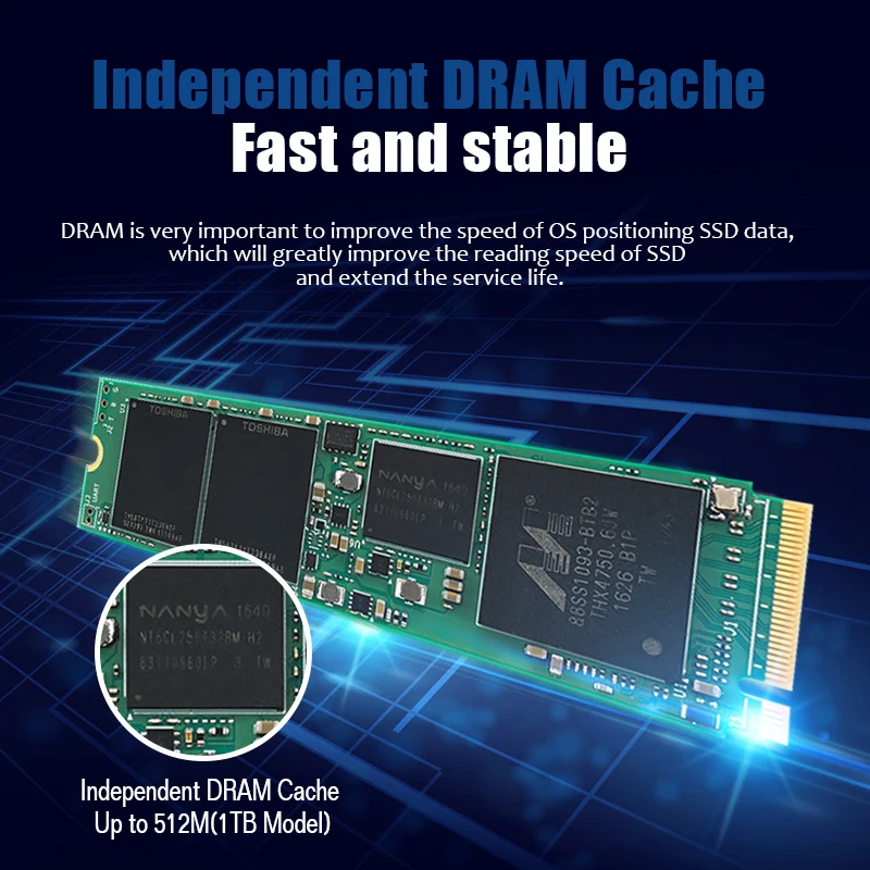 Reletech жесткий диск ssd m2 512 ГБ nvme PCIe DRAM cache Marvell контроллер m.2 твердотельный