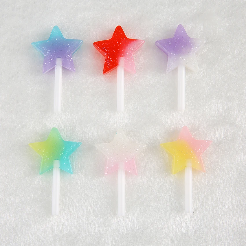 Блестящие кабошоны для сережек и подвесок 41 х24 мм 12 шт.