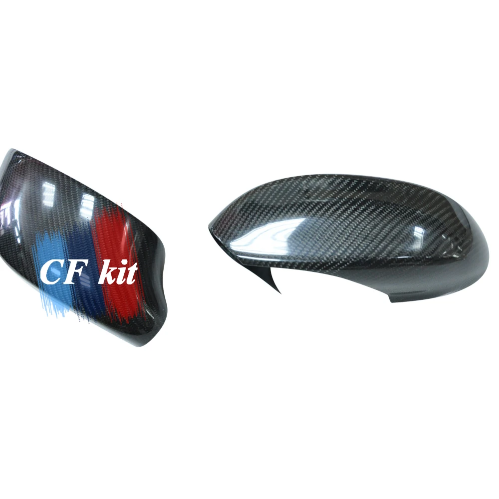 Реальные углеродного волокна крышка зеркала заднего вида наклейки для BMW Z4 E85