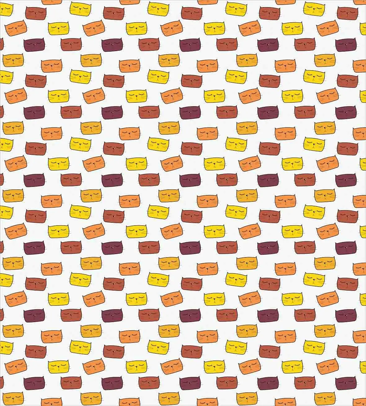 Набор пододеяльников для пуховых одеял с кошкой ручная роспись композиция из