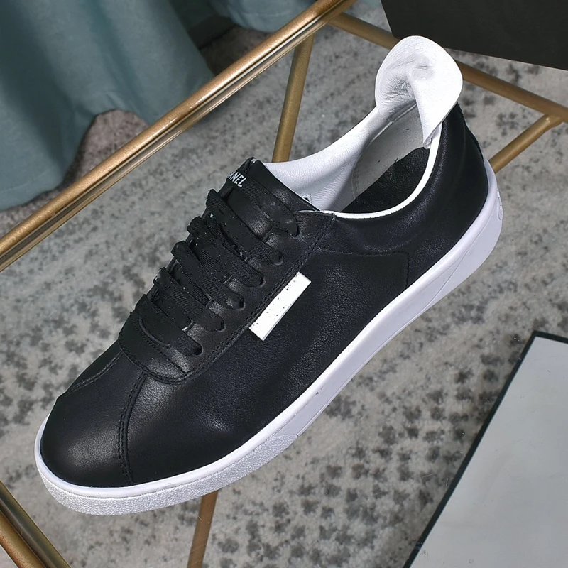 

Leisure Fashion Female Skate Fine Workmanship Of Selected Leather Shoes Women Walking Shoes Shoes Woman Brand White Black