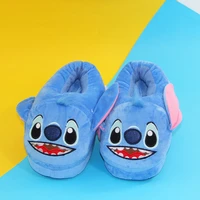 stitch cotton slippers disney anime creativity shoes cute lilo stitch plush flip flop keep warm dolls children birthday gifts