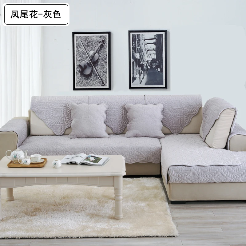 Плюшевый чехол для дивана подушка сиденья в европейском стиле всесезонное