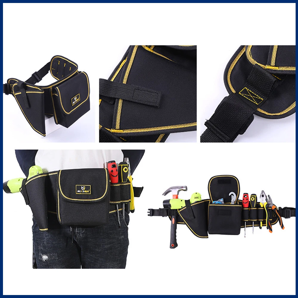 Tool Bag Belt Magnetic Wristband Strong Magnet Bracelet Band Portable Electrician Waist Tool Organizer Screws Drill Holder backpack tool bag