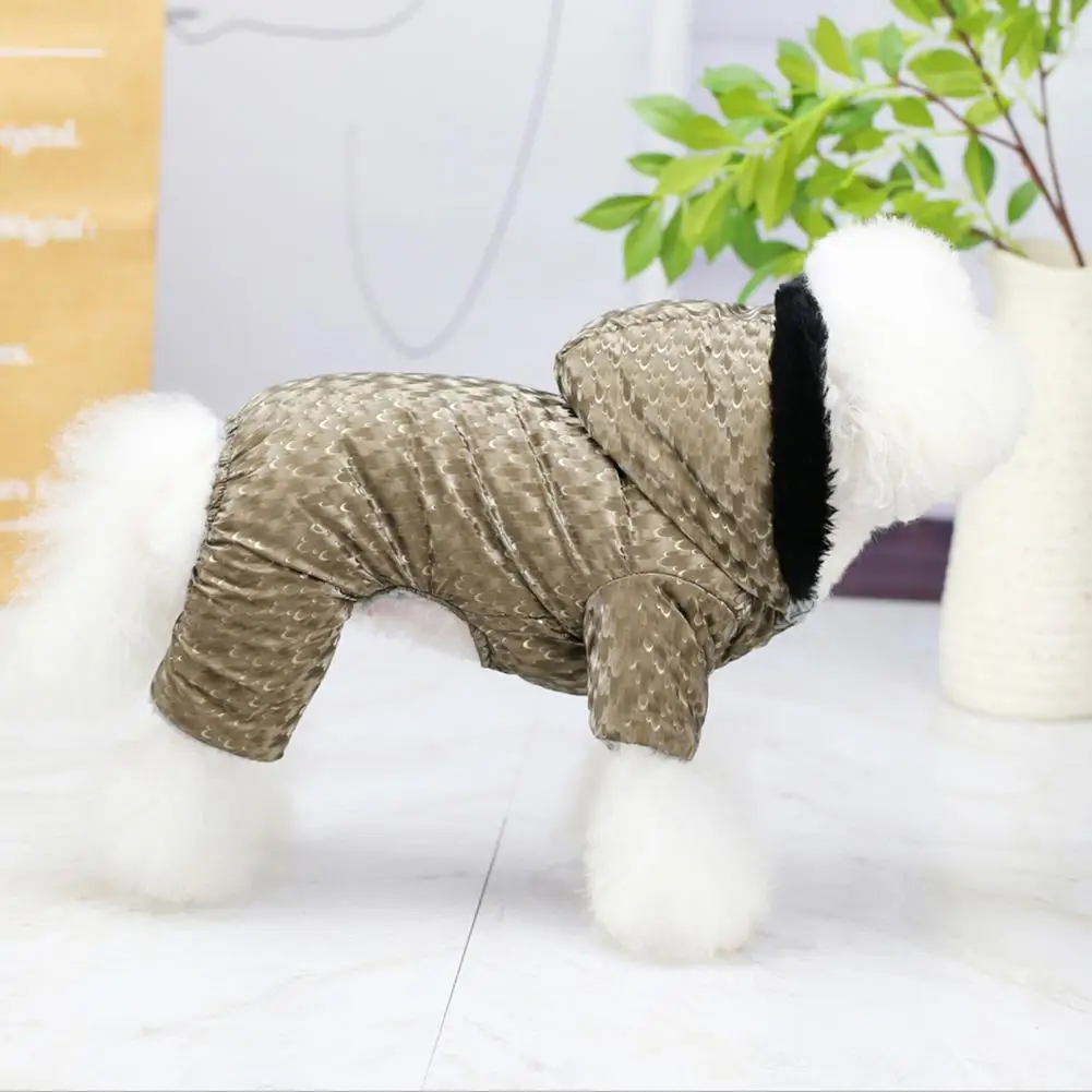 

Pretty Pet Costume Button Closure Fine Workmanship Pet Dogs Hoodie Coat Costume Pet Coat Pet Romper