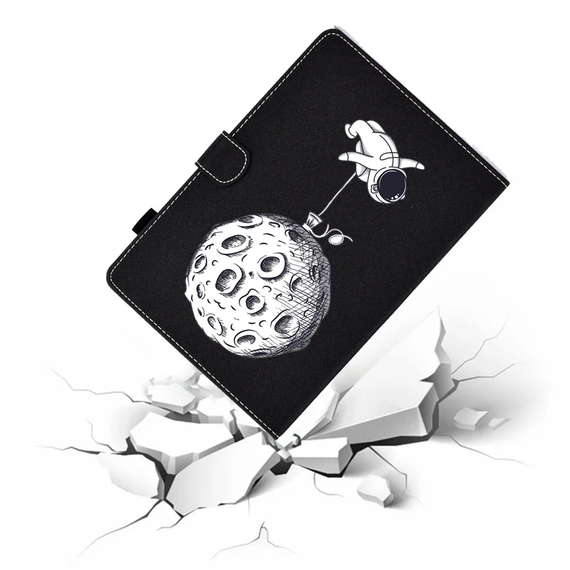 

Case for Amazon Fire HD 10 HD10 Plus Cat Dog Tower Painted Cover for Amazon Fire Hd 10 Tablet 2021 Kids Cover+screen protector