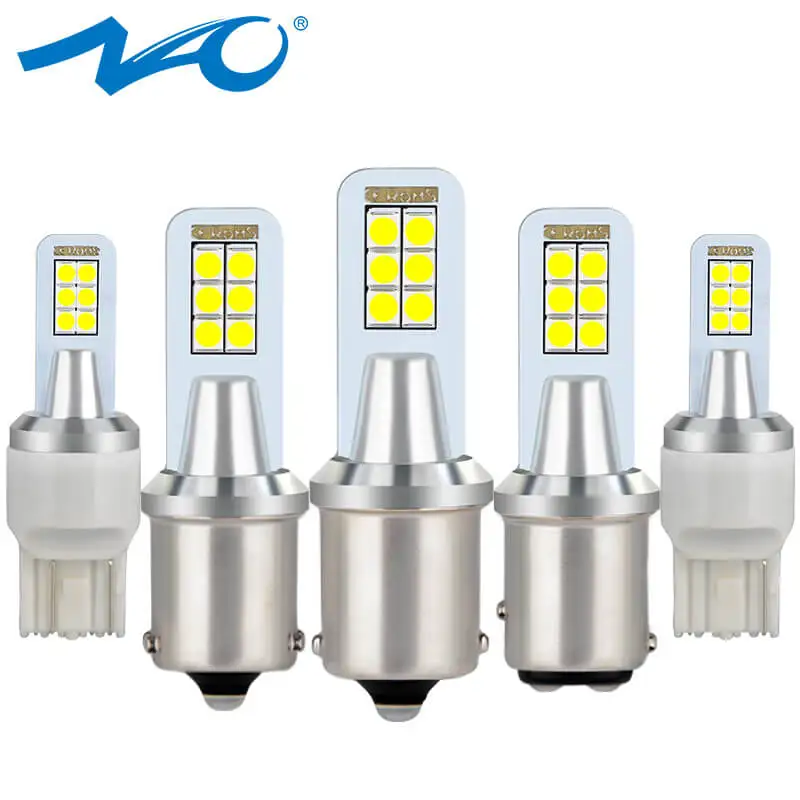 NAOEVO P21W LED PY21W 8W BAY15D T20 7443 P21/5 W W21W 1156 BA15S W21 5W Автомобильная Лампа 12V 1157 7440 BAU15S