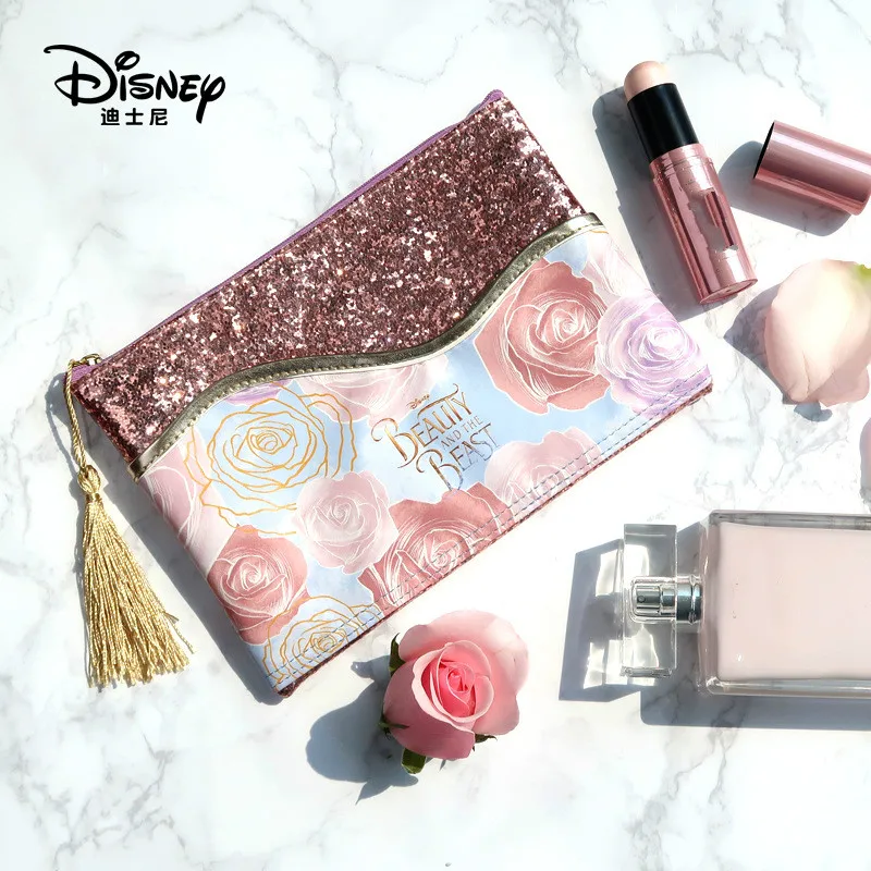 Настоящая женская косметичка Disney вместительная сумка для хранения в стиле