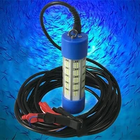 12v led fishing light 100w150w waterproof ip68 lures fish finder lamp attracts prawns squid krill 4 colors underwater light