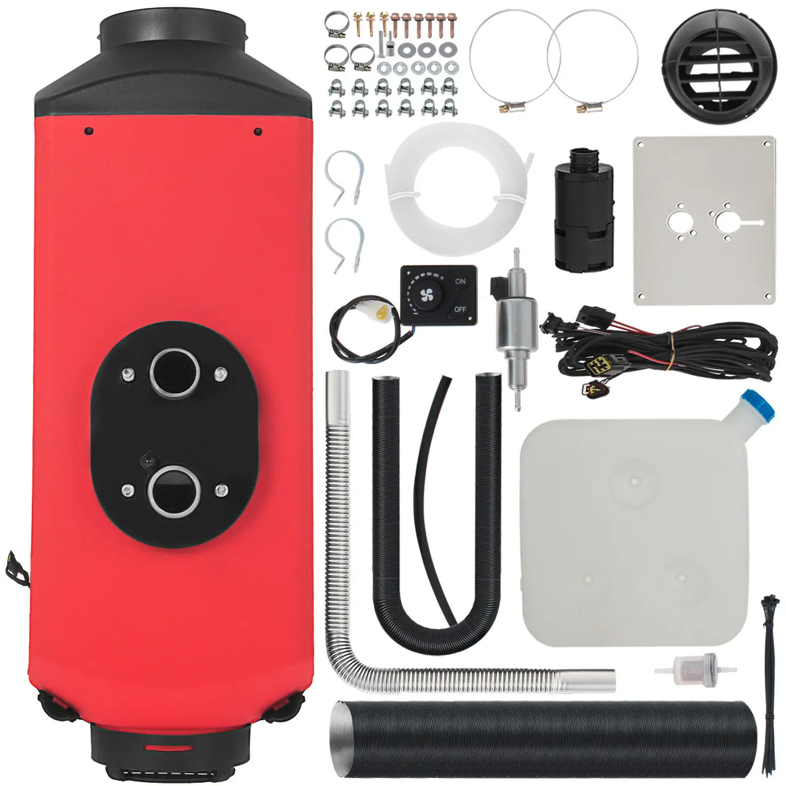 Цифровой обогреватель 3 кВт термостат дизельный Обогреватель электрический 12 В